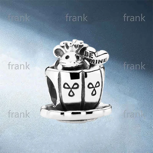 

791107 Mouse in the Cup Charm
