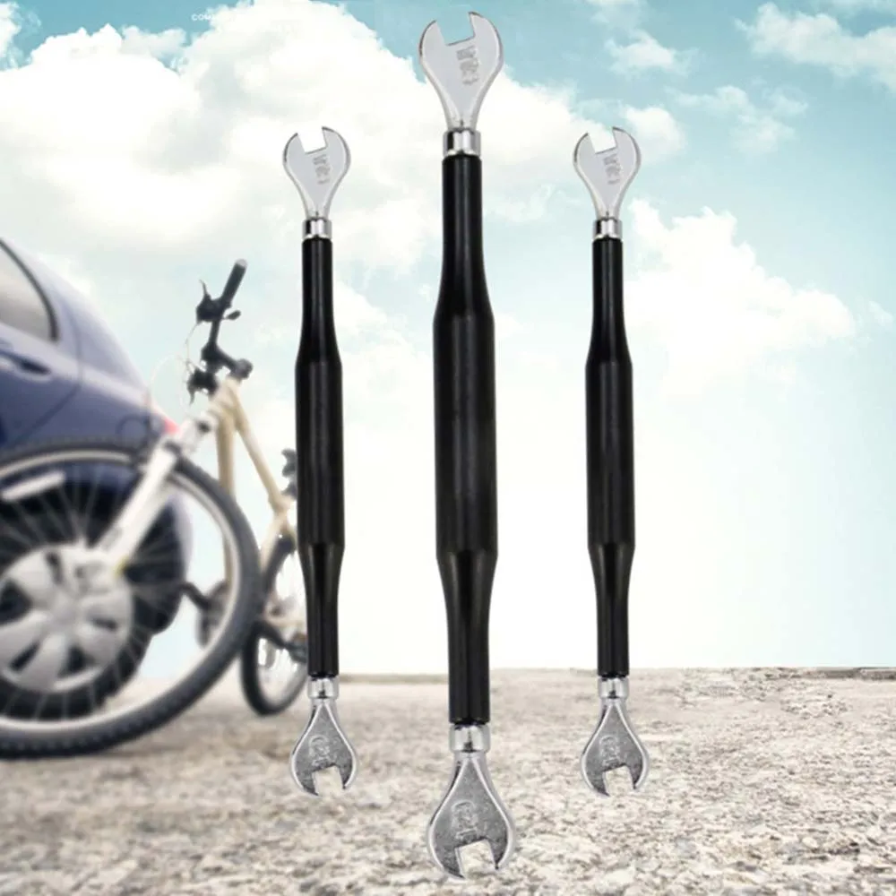 

Portable Multi-tool Bicycle Bike Wheel Spokes Steel Wrench Spanner Repair Tool Accessories