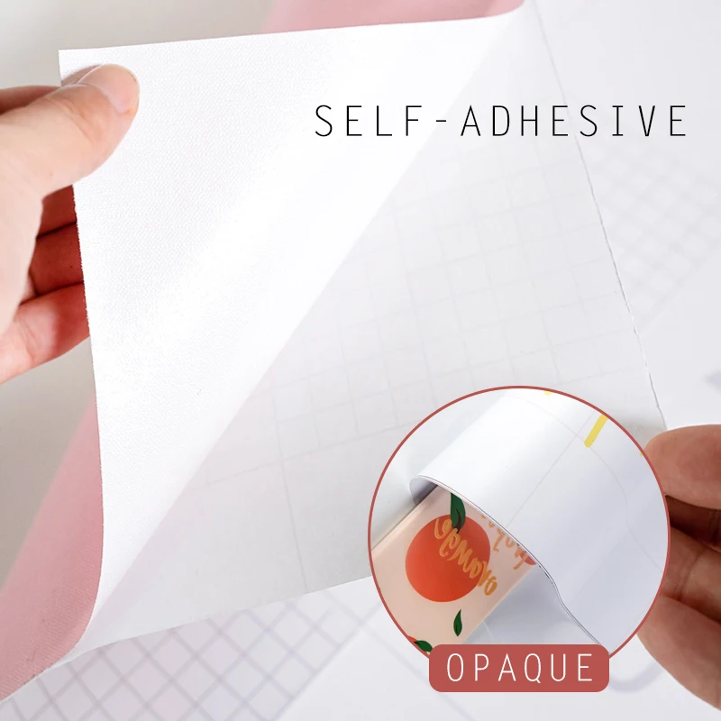 Самоклеящиеся водонепроницаемые ПВХ обои карамельных цветов толщиной 500 см