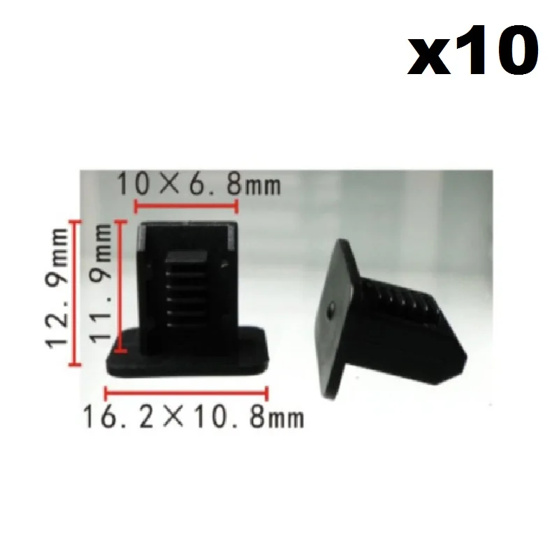 10 шт. зажим Garnissage для VW Seat Skoda OEM: 357867646; 6K0867838