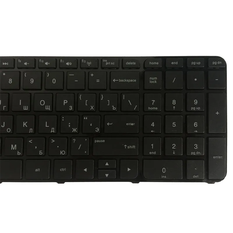 Русская черная клавиатура для HP Pavilion 15 B b000 b100 15T 15t 15Z B183 B058SR U36 RU с рамкой|keyboard for