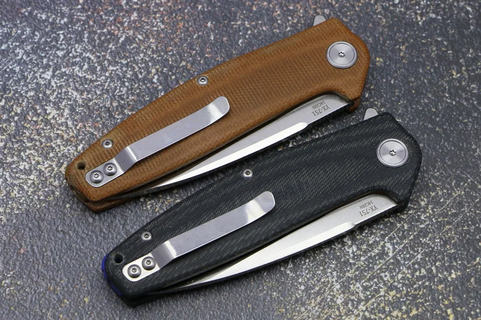 TIGEND YX751 складной нож 14c28n лезвие МИКАРТА ручка Открытый Охота Альпинизм Рыбалка фрукты Ножи EDC