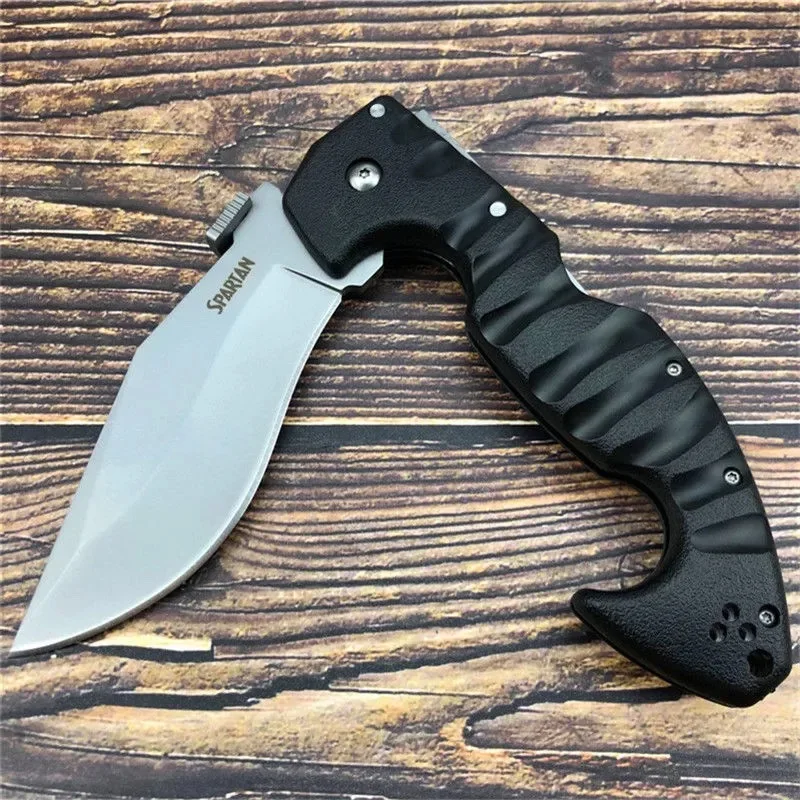 

Cold Steel Spartan AUS-8 Fixed Blade Handle Nylon Glass Fibre High Hardness Folding Pocket Outdoor Hunting Tactical Jack Knife