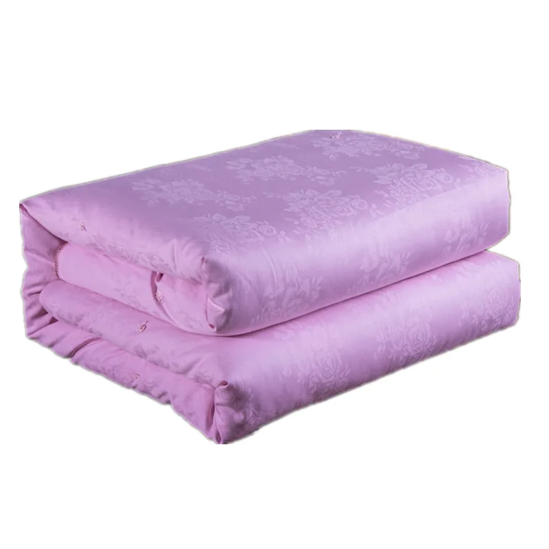 Новинка роскошные стеганые одеяла из хлопка и шелка тутового шелкопряда зимние