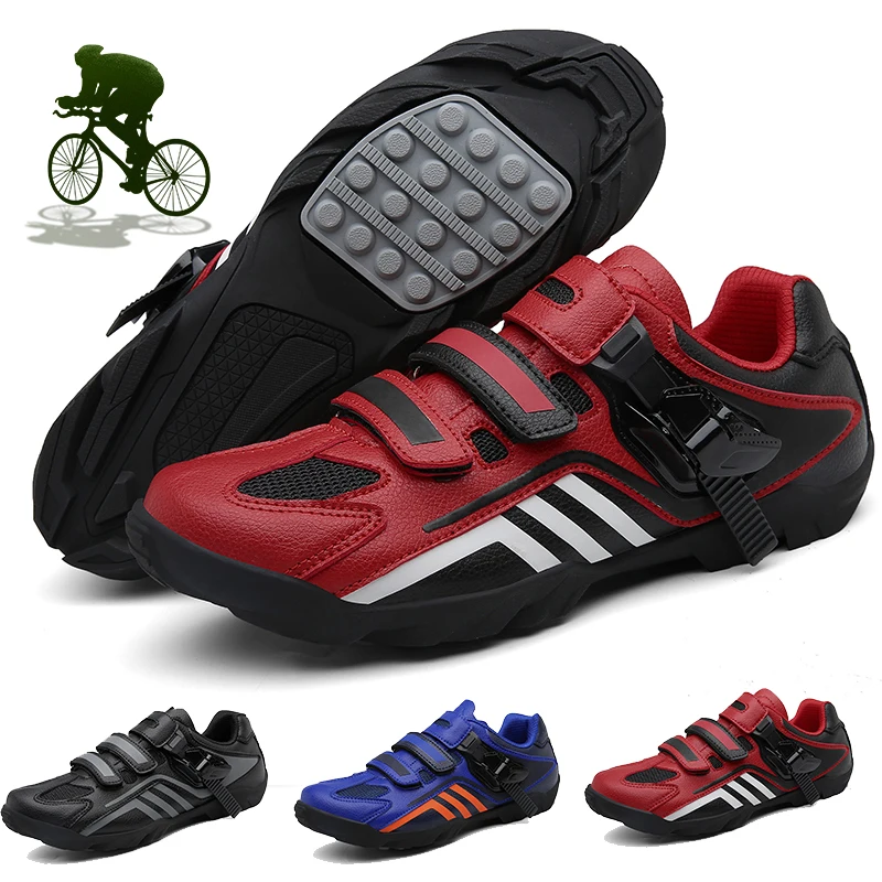 

High Quality MTB Cycling Shoes Men Breathable Microfiber Bike Shoes Road Bicycle Shoes Nonslip Rubber Racing Cycling Snekaers