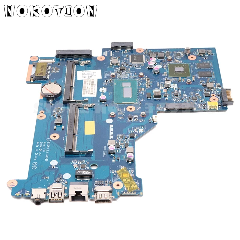 NOKOTION для ноутбука hp 15-R Motheboard 15,6 дюймов 760970-501 760970-001 ZSO50 LA-A992P основная плата I5-4210U процессор GT820M GPU