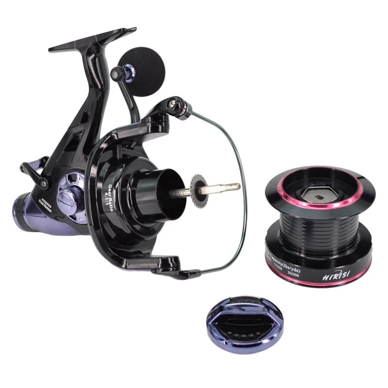 Hirisi Карп Рыболовные катушки 10 + 1 шариковый подшипник спиннинга рыболовная