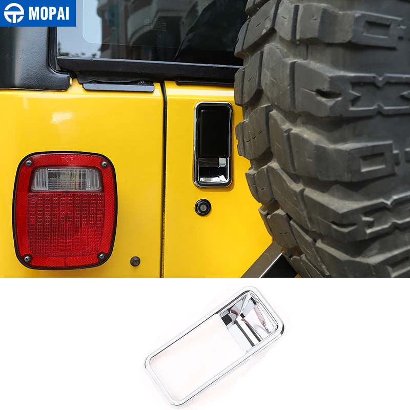 Наклейки для Jeep Wrangler TJ 1997 2006 из АБС пластика|trim cover|exterior door trimhandle trim |