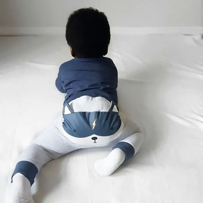 Детские шаровары для младенцев штаны мальчиков и девочек с мультяшным рисунком