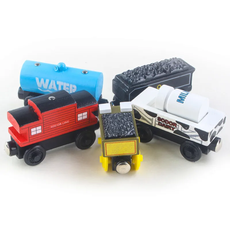 Новая модель деревянной игрушки Thomas 27-го года с магнитом для малышей и детей в стиле рождественского подарка