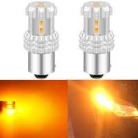 2x bau15s 7507 py21w 1156py amber yellow 1156 1157 t20 t25 led for front turn signal lights direction indicator lamp for bmw e90