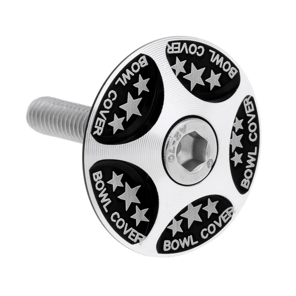 Звезды дизайнер гарнитура стволовая крышка с M6 болт для 28 6 мм велосипед вилка |