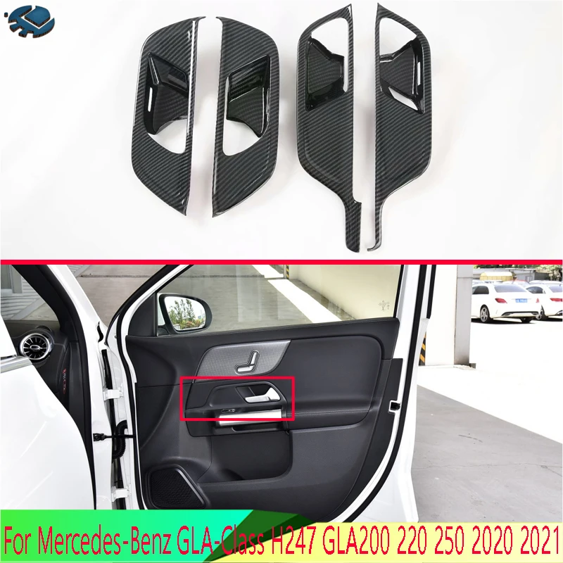 

Для Mercedes-Benz GLA-Class H247 GLA200 220 250 2020 2021 отделка из углеродного волокна