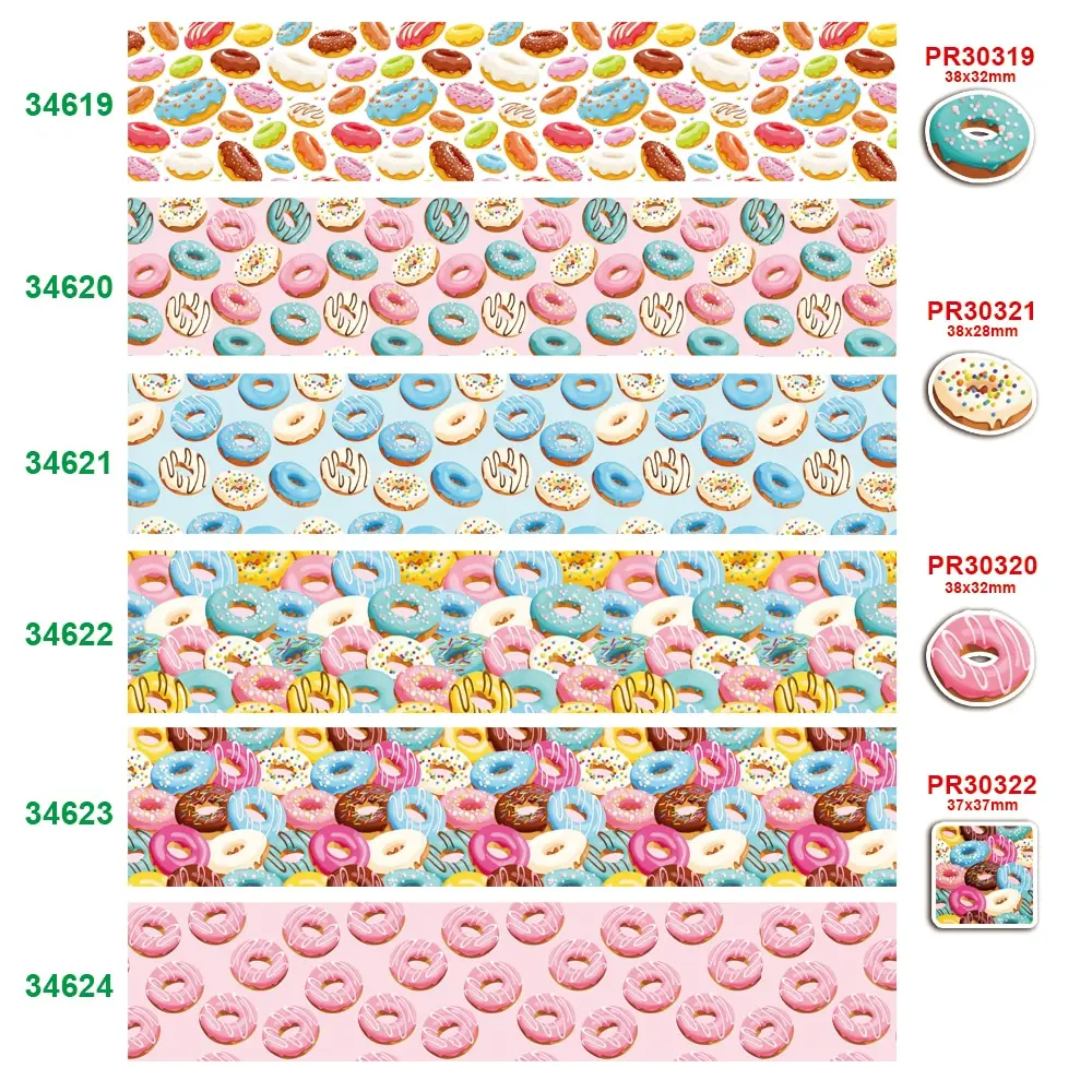 Бесплатная доставка 50 ярдов на размер мультяшная лента печатная корсажная