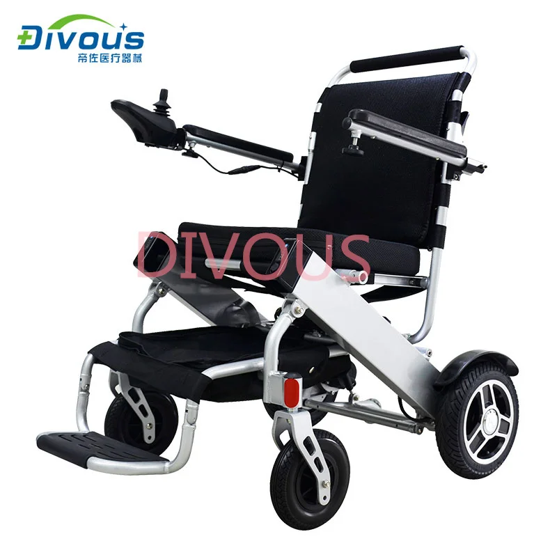 Free Shipping Dual Motor Lightweight Elderly Disabled Electric Wheelchair |