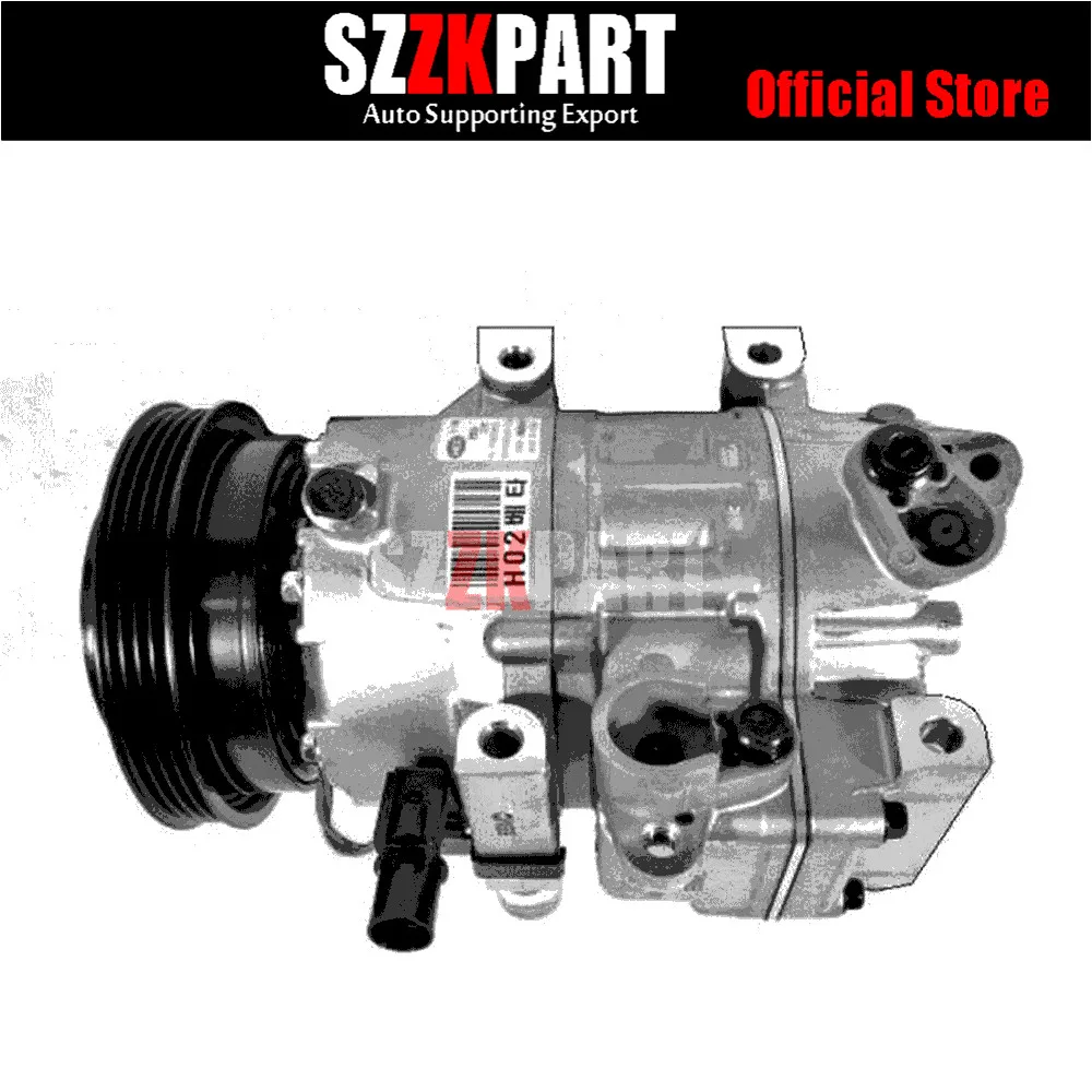 

VS16 NEW AC COMPRESSOR For Hyundai Elantra 2.0L 2007 2008 2009 2010 2011 2012 97701-2H100 97701-2H140 977012H100 977012H140 4PK