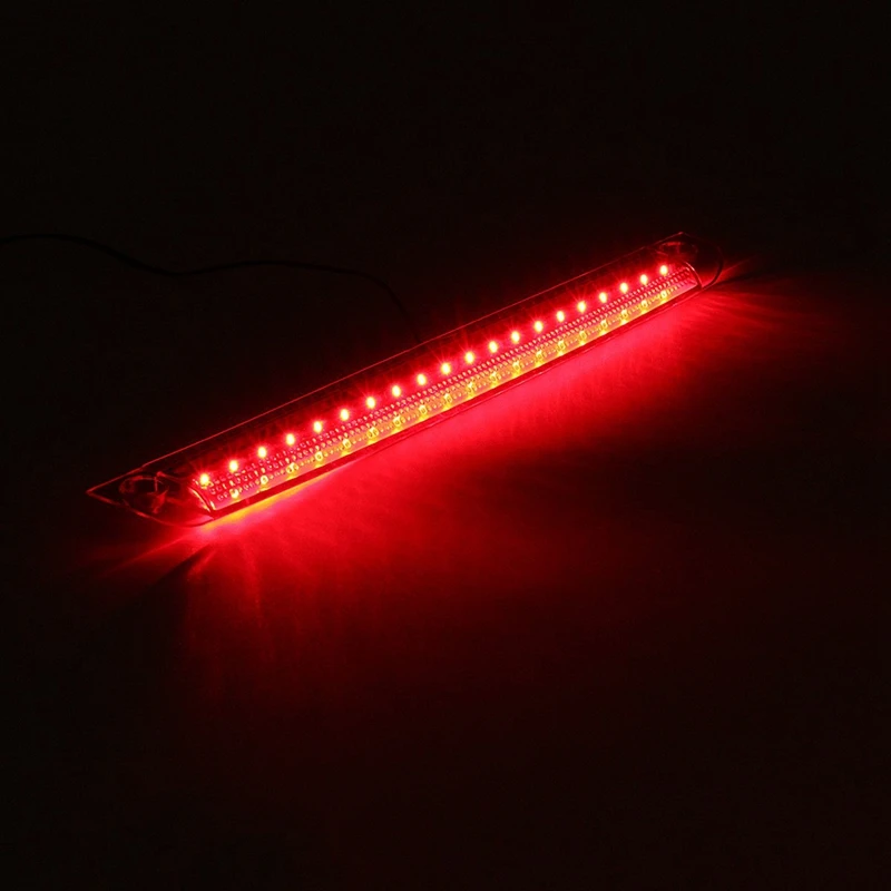 Universal Car Motorcycle Red 12V 20 LED 3RD High Mount Brake Tail Stop Light | Автомобили и мотоциклы