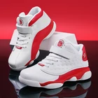 Баскетбольная обувь SKHEK для мальчиков, уличные кроссовки для детей, нескользящая спортивная обувь для больших детей, весна 2019