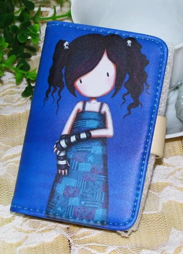 card holder blue Модные женские кошельки сумка из искусственной кожи для девочек женские кошельки сумки портмоне для монет карты ID держатель длинный женский кошелек бумажник сумки - Цвет: card holder blue