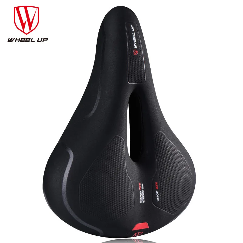 

WHEEL UP MTB seat cushion high elastic memory foam bicycle saddle bag road bike hollow breathable seat accessories bicycle seat