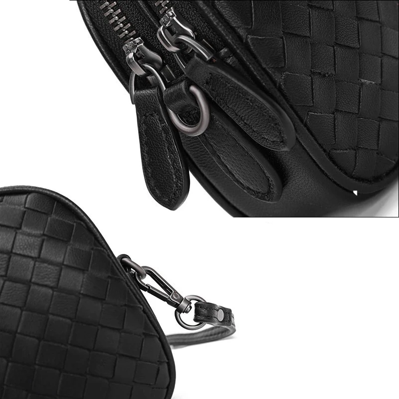 

2021 New Sheepskin Genuine Leather Women Bags Designer Wild Simple Shoulder Bag Messenger Hand Woven Luxury Female Handbag