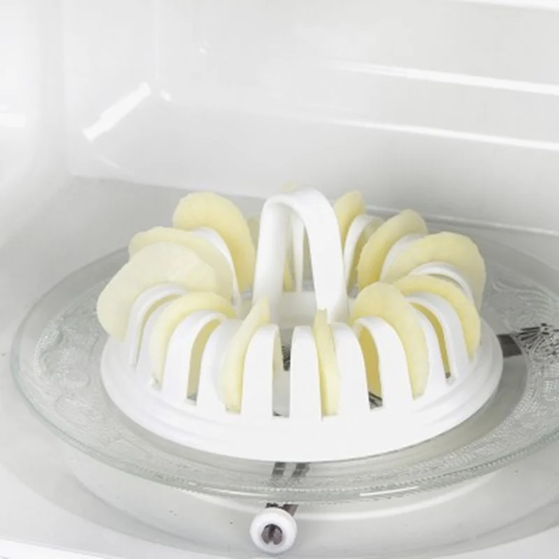 Высокое качество DIY Микроволновая печь без жира картофельные чипсы инструмент