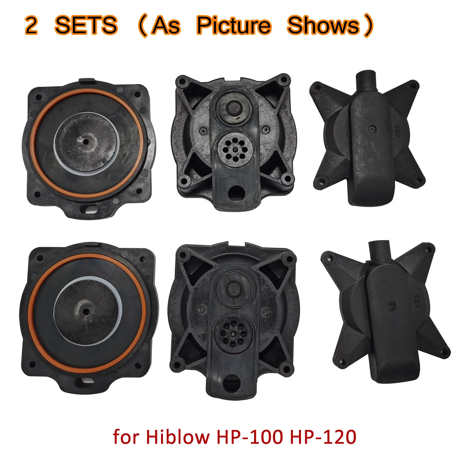 Диафрагма воздушного насоса Φ для Hiblow HP-100 HP-120 септический воздушный насос 80PD000040 2
