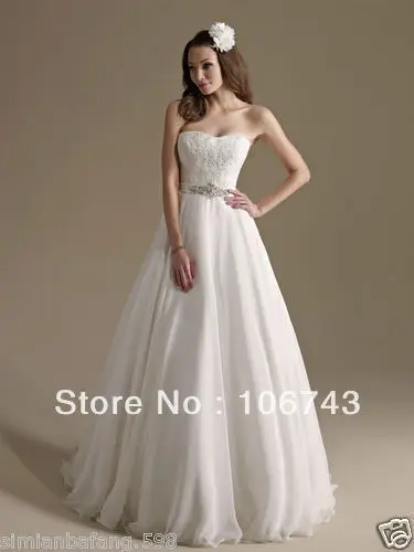 

2018 срочная пляжная Бесплатная доставка Стразы свадебное платье vestido de noiva Стиль шифон Вышивка невесты на заказ платья подружек невесты