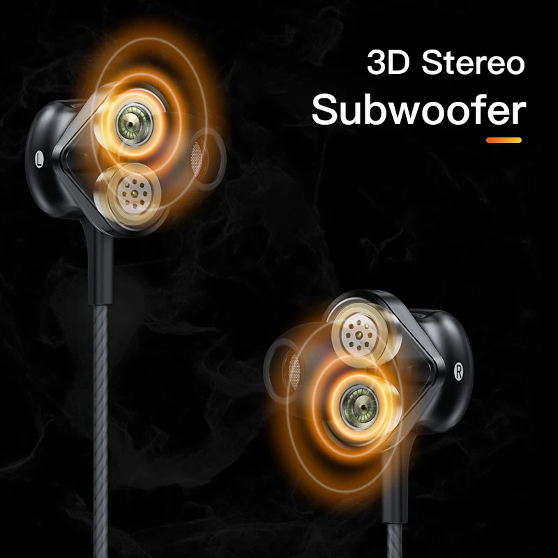 Проводные наушники-вкладыши 3 5 мм 6-динамические наушники HiFi микрофон для Xiaomi Huawei