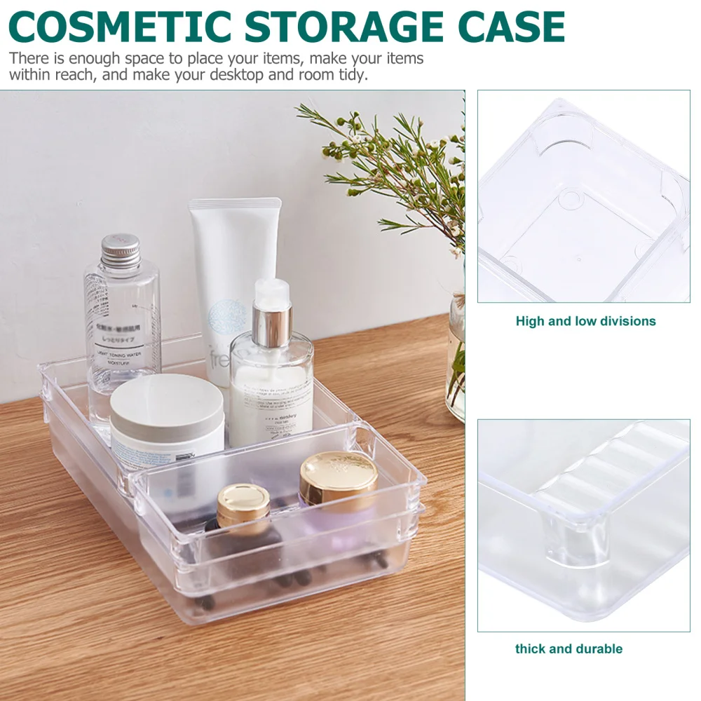 

16pcs Makeup Organizer Storage Boxes Make Organizer Home Storage Drawers