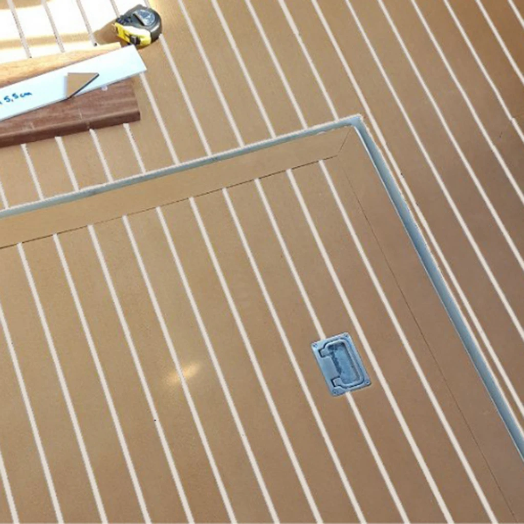 Decking Mat из искусственного тика эва 2 &quotx 94&quot для лодки морской пол серый