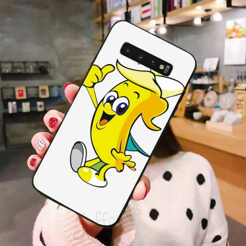 

Cartoon Funny Banana Phone Case for samsung galaxy a51 a52 a71 a50 a12 a72 a21s a70 s21 s20 fe s10 note 20 10 plus ultra cover