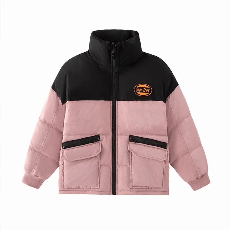 

Unisex Children Down Jackets Boys Girls Winter Thick Warm Down Coats Kids Outdoor Windproof Snowsuit Kids Teen Thermal Outerwear