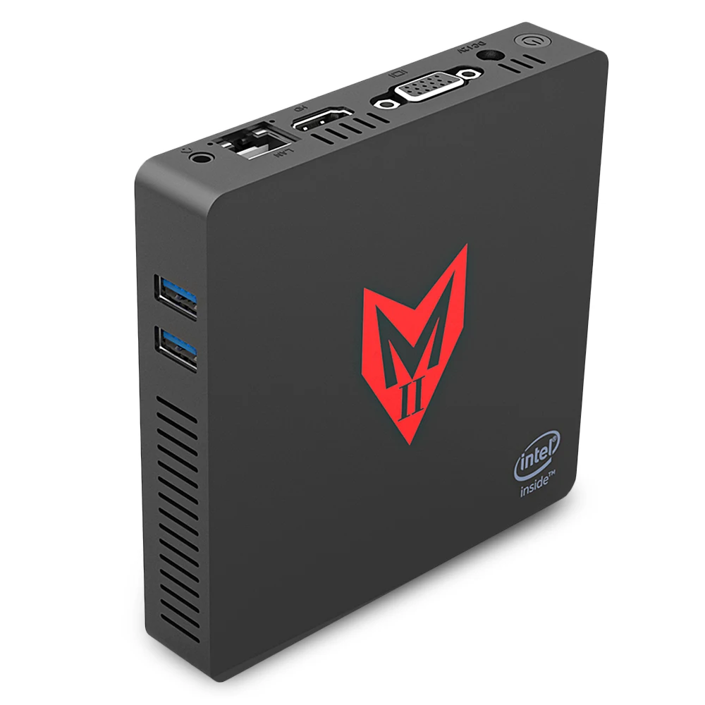 MII-V Мини ПК Intel Apollo Lake J3355 Windows 10 4 Гб ОЗУ 64 ПЗУ двухэкранный дисплей Bluetooth 0 1000 Мбит/с