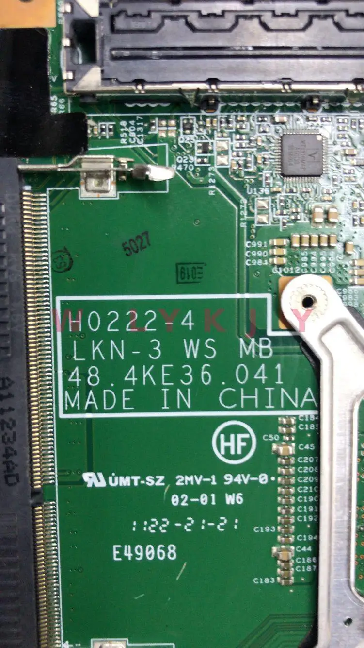 Материнская плата 48.4ke36. 041 для ноутбука Lenovo Thinkpad W520 04W2029 PGA989 QM67 GPU Q2000M 2G DDR3 100%