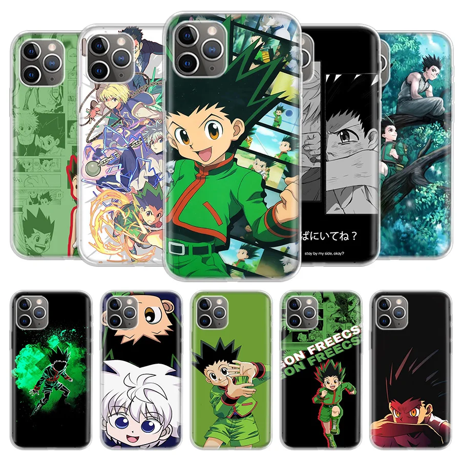 Чехол для телефона Hunter X Gon Freecss iPhone 12 11 Pro 7 6X8 6S Plus XS MAX + XR 5S 6G 7G SE Mini|Бамперы| | - Фото №1