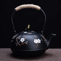 iron pot cast iron brewing tea iron pot pig iron pot household health care iron pot teapot tea set