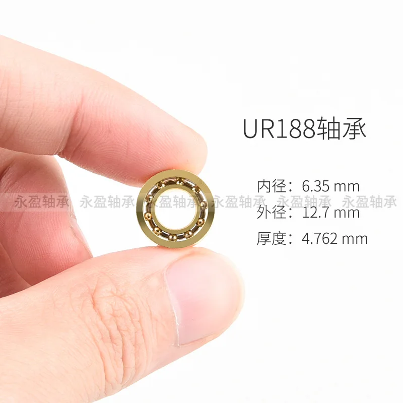 5 шт. позолоченный R188KK подшипник супер длинный idling 10 шариков UR188 yoyo шариковый |