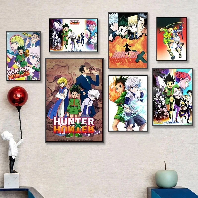 

Japanse Anime Hunter X Hunter Poster Hd Prints Canvas Painting Pictures Moderne Home Decor Modular Wall Art Nordic Living Room
