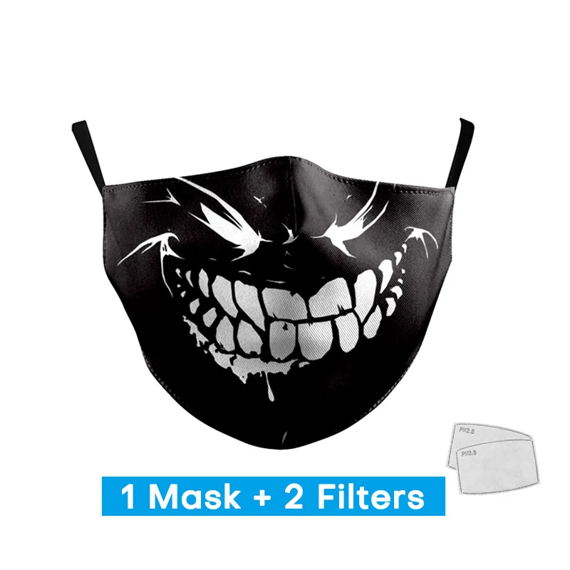 Модная Милая маска для лица с принтом паука детские маски мультяшным рисунком