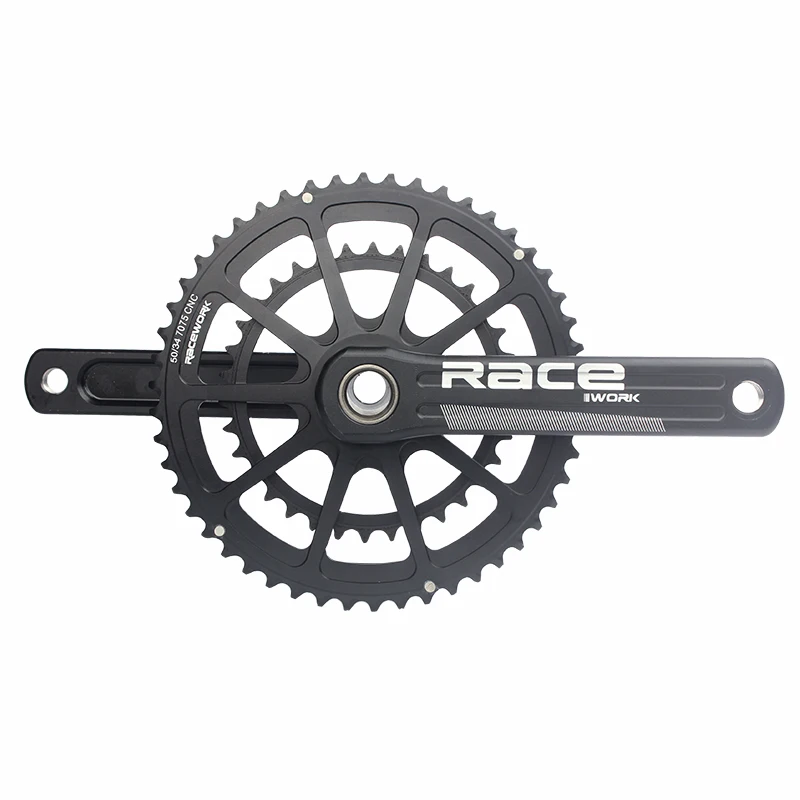DECA R8000 дорожный велосипед Crankset 34/50T 170 мм 790g Ультра-легкий компактный Crank BB86 | Спорт