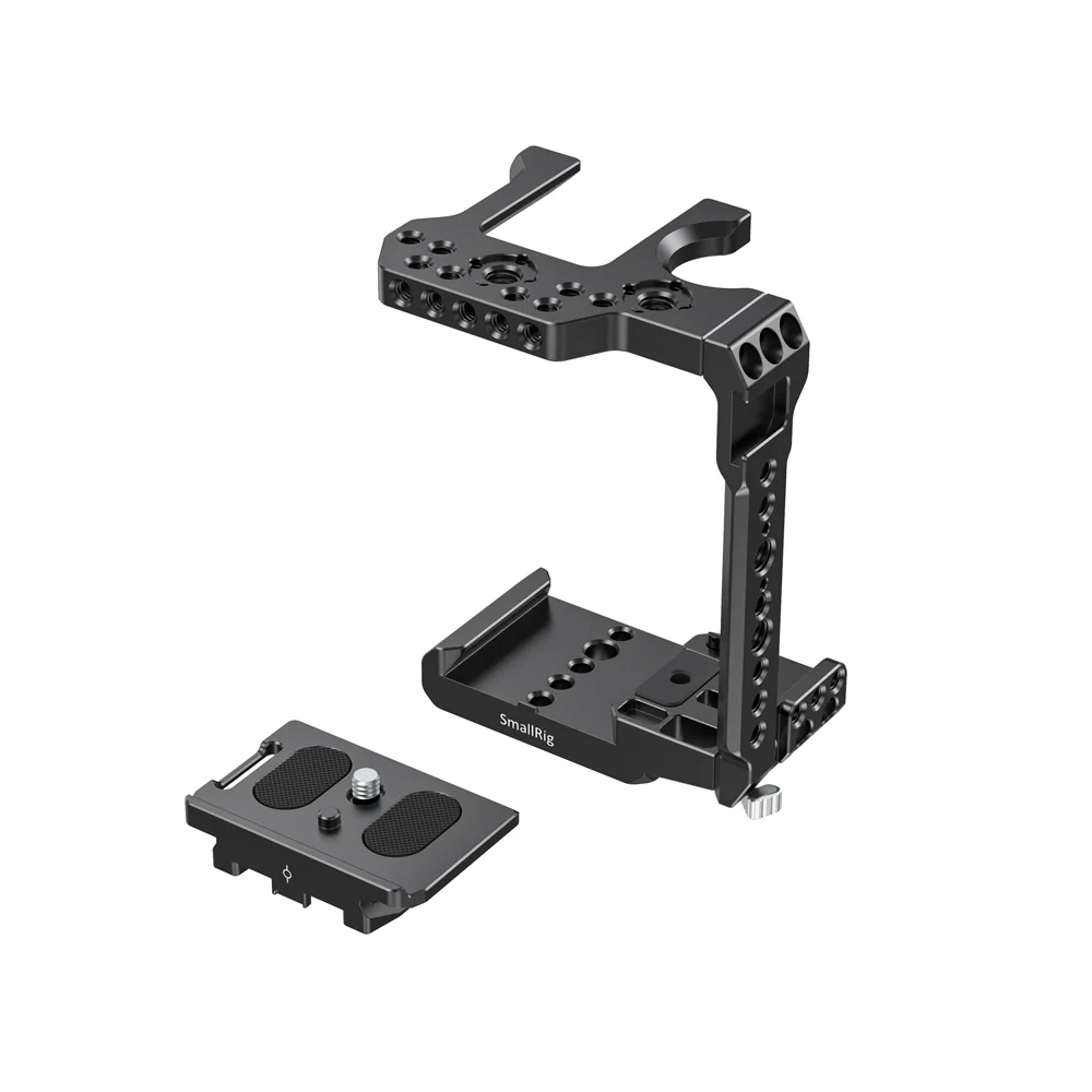 Быстросъемная полуклетка SmallRig S1H для камеры Panasonic клетка с пластиной типа Manfrotto