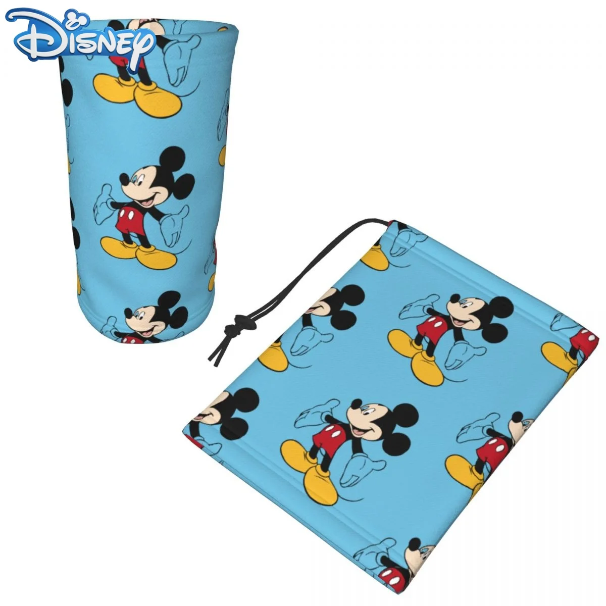 

Disney Mickey Children scarf winter kid Headband Magic Scarf Neck Fleece Warm Cover Half Face Guard Tube Scarves Bandana buff