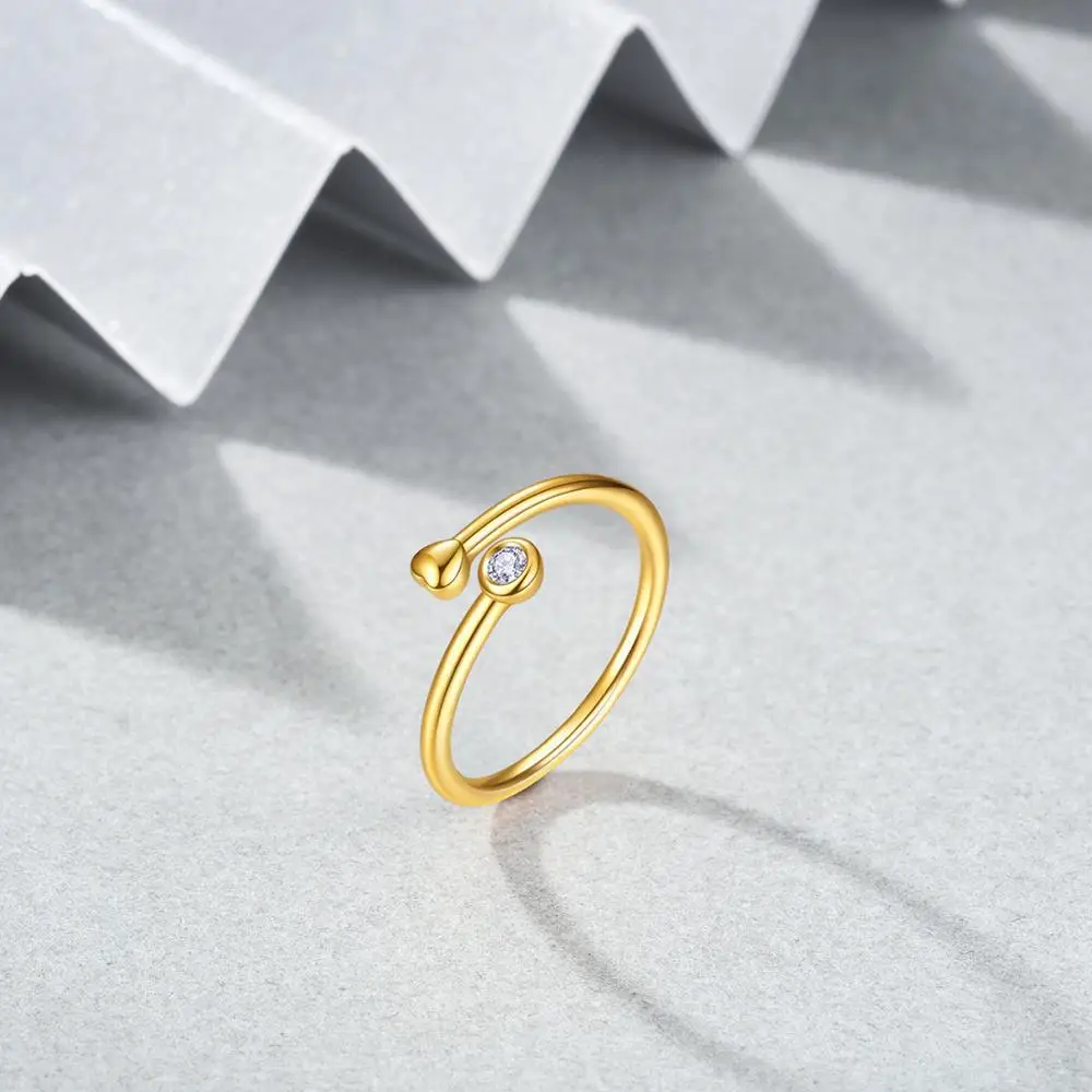 E ювелирные изделия 2 цвета кольца для женщин круглые в форме сердца с кубическим