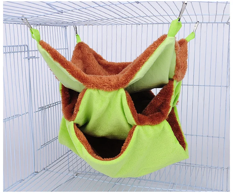 Гамак для домашних животных Favourite с тремя слоями лабиринт плюшевая теплая