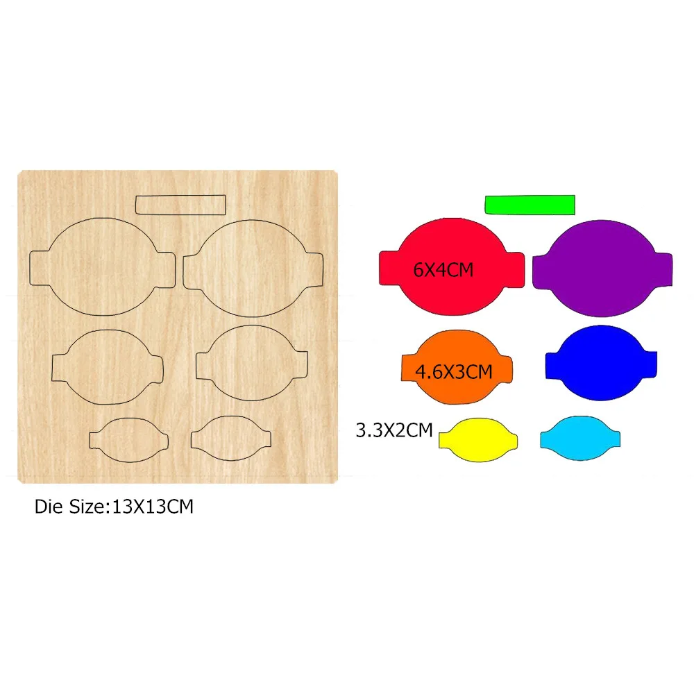 Деревянные Вырубные штампы рождественские стальные резиновые для изготовления
