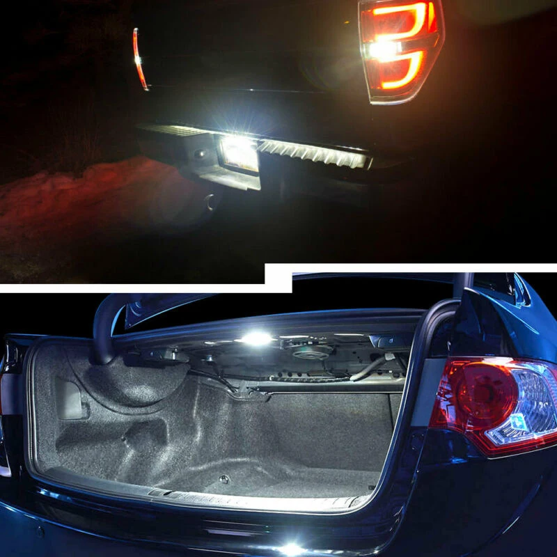 

10pcs LED Light Bulbs T10 Dashboard High Power Map Parts Indicator LED