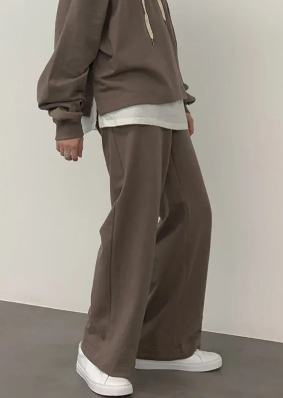 

IEFB 2021 Autumn New Fake Two-piece Sports Suit Men's Autumn Korean Hooded Sweatshirts + Loose Wide Leg Sweatpants Set 9Y6125