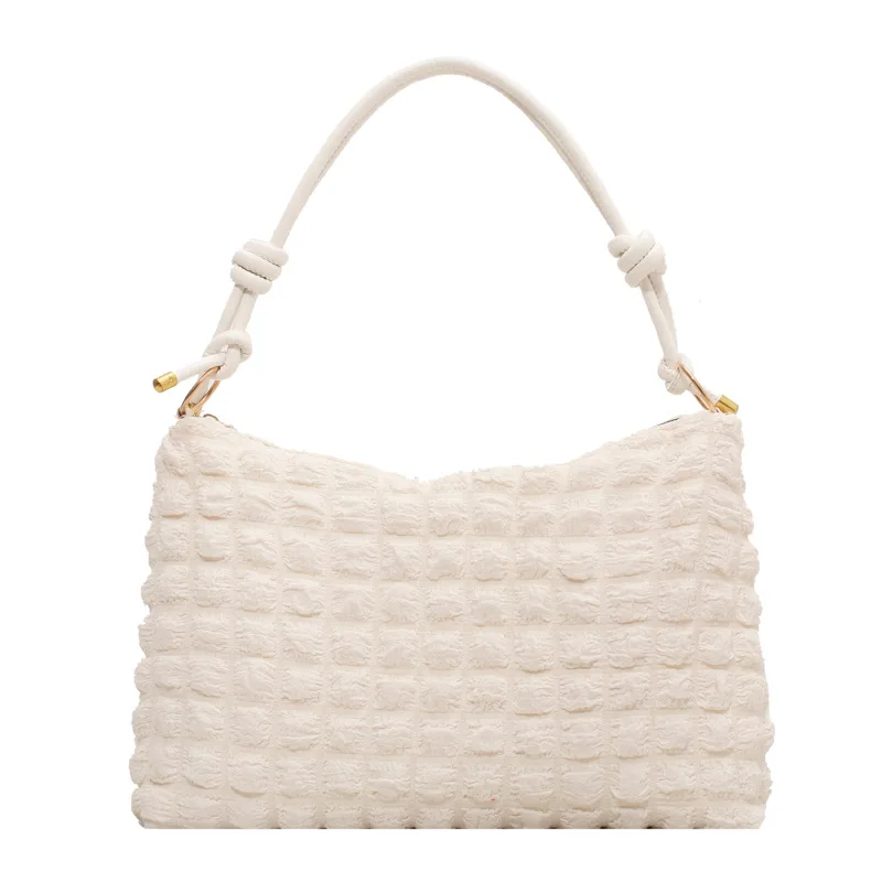 

Large Capacity Pure And Fresh And ling, Axillary Fold Contracted Hand Bag Lady 2021 New Boom Of The Bill Of Lading Shoulder Bag