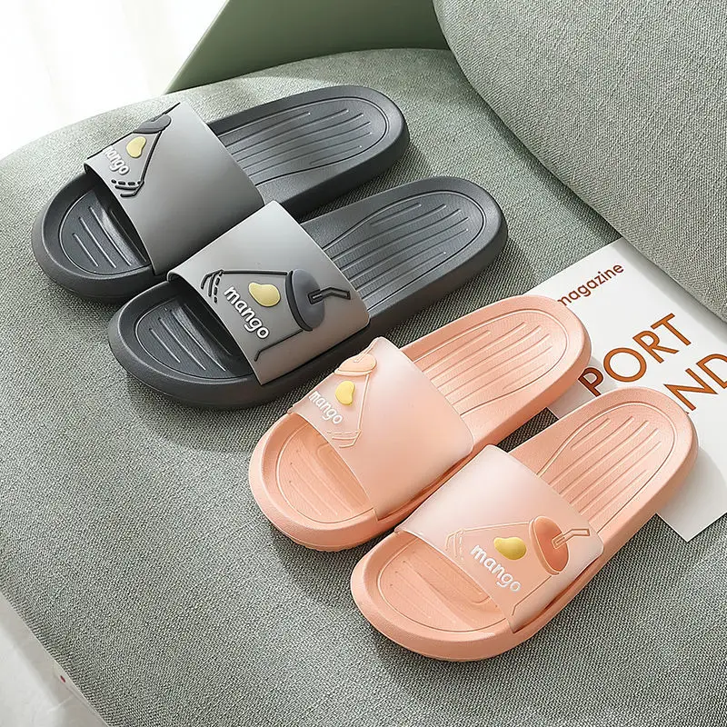 Slipper Men's Indoor Couple Bathroom Bath EVA Odor-proof Non-slip Slippers Girl  Fashion Shoes  Slipper Women  Shoe Woman